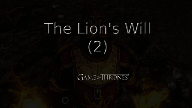 game of thrones the lion's will (2) featured image