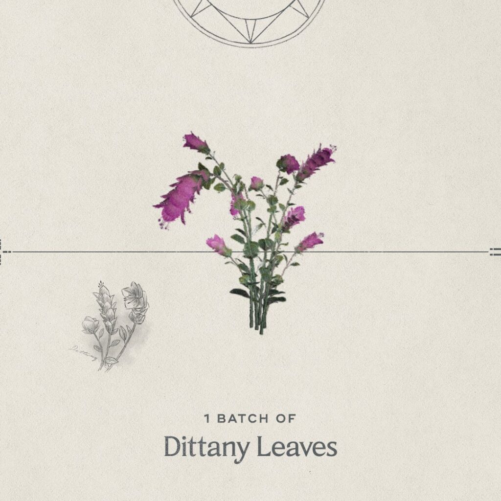 hogwarts legacy wiggenweld potion dittany leaves