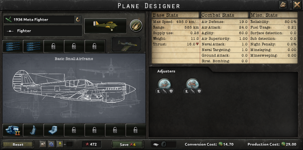 hoi4 best plane 1936 fighter